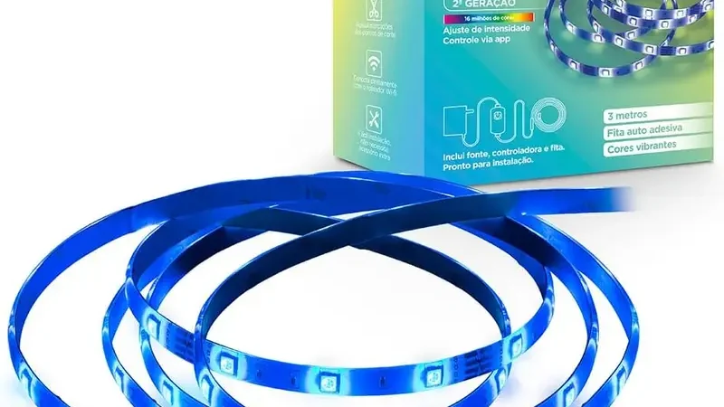 Smart Fita LED RGB Positivo (2ª Geração): Como transformar qualquer ambiente sem reforma!