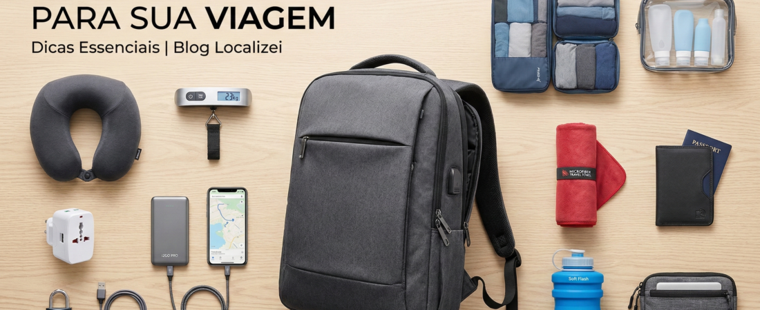13 Artigos Inteligentes que Vão Salvar a Sua Próxima Viagem