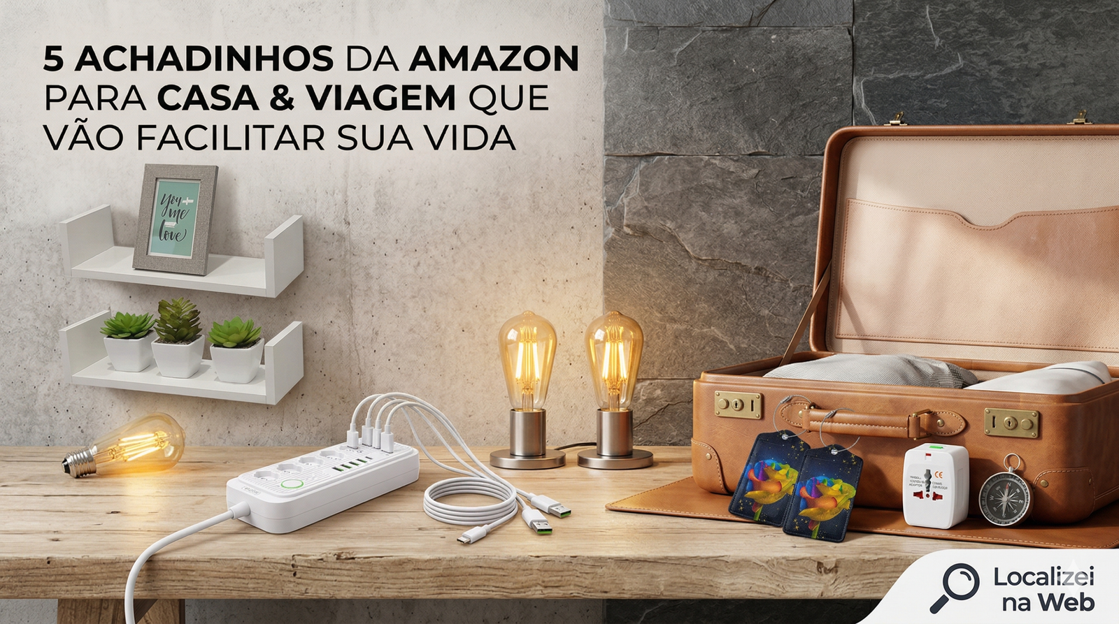 5 Achadinhos da Amazon para Casa e Viagem que Vão Facilitar Sua Vida 🚀