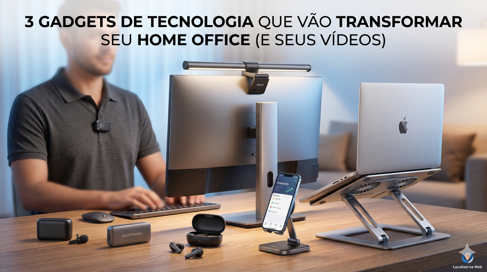 3 Gadgets de Tecnologia que Vão Transformar Seu Home Office (e Seus Vídeos) 💻