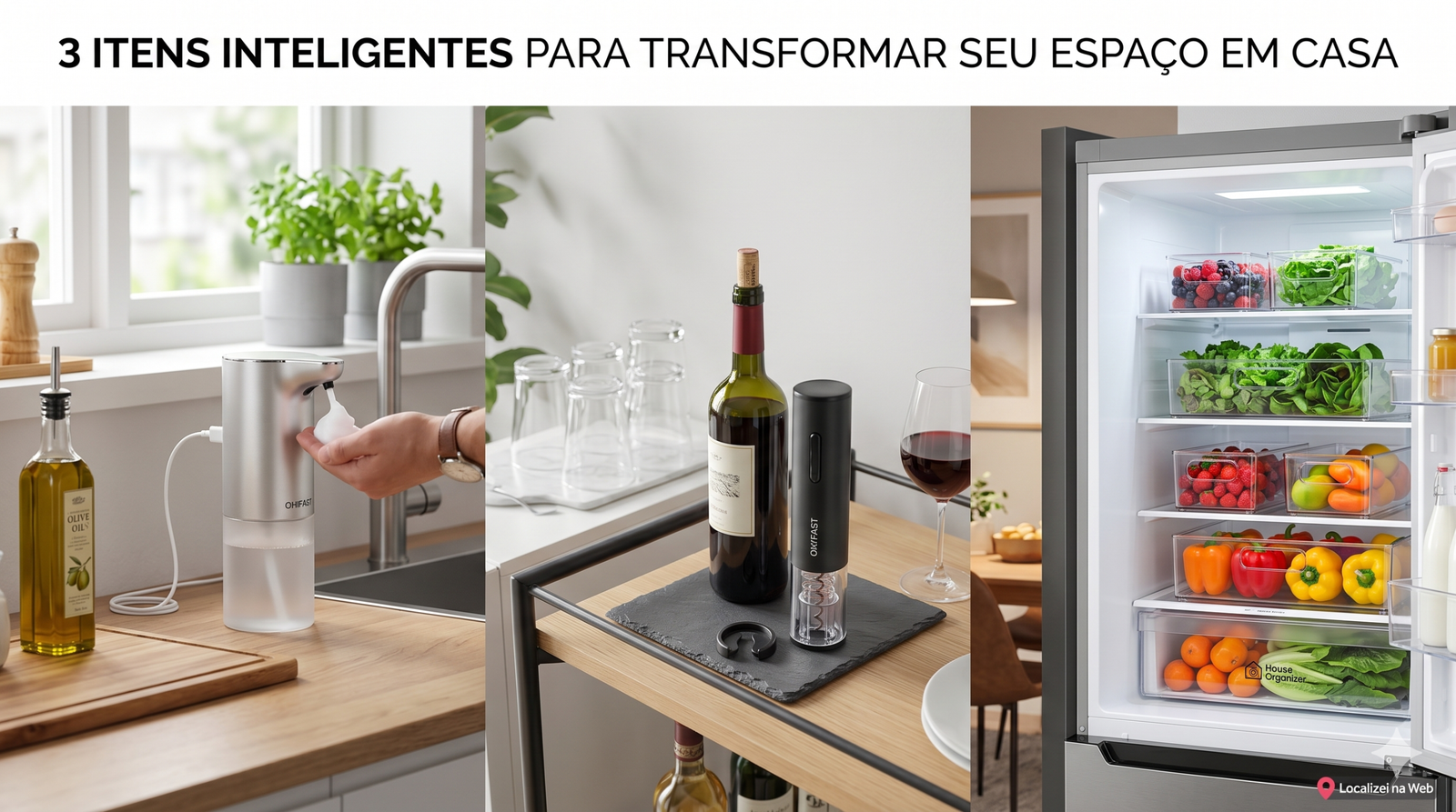 3 Itens Inteligentes para Transformar Seu Espaço Casa (e Surpreender Visitas) ✨🏠
