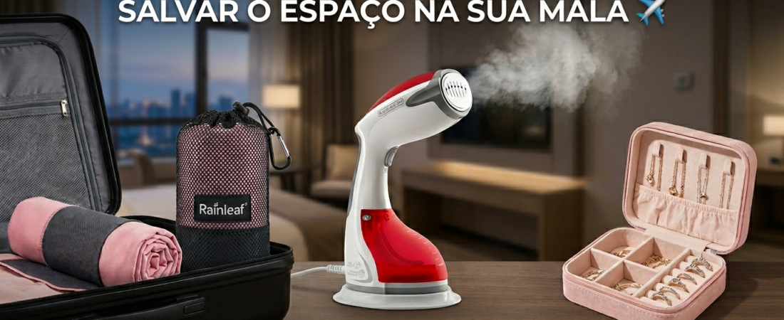 3 Acessórios de Viagem Que Vão Salvar o Espaço na Sua Mala ✈️