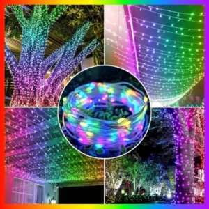 Fita de LED RGB 10M com Controle por App