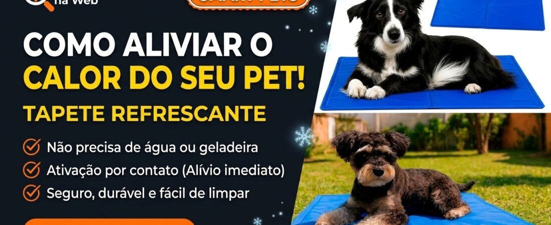 Tapete refrescante para pets Western Pet: como funciona