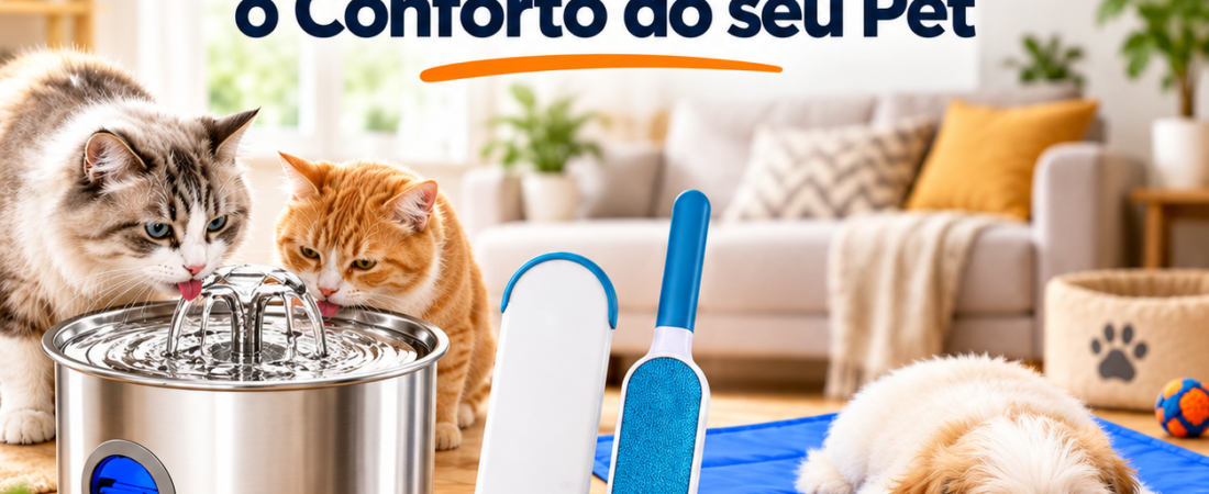 Smart Pets: 3 Acessórios da Amazon para o Conforto do seu Pet